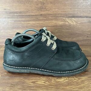 SIMPLE Shoes Black Leather Minimalist Sneakers Men’s Size 10